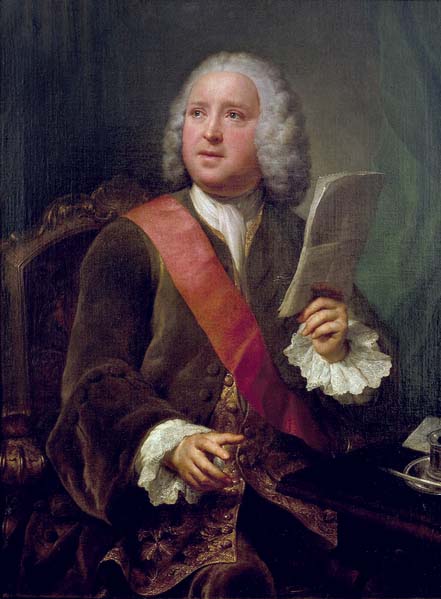 Portrait of Charles Hanbury Williams.